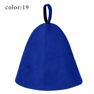 【フェルトサウナハットOEM小ロット100個〜OK/スポーティカラー7種】オリジナル刺繍カラー制限無し/ウール80%/製版代無料！送料込み