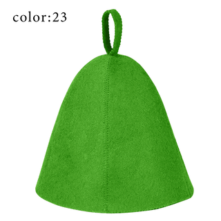 【フェルトサウナハットOEM小ロット100個〜OK/スポーティカラー7種】オリジナル刺繍カラー制限無し/ウール80%/製版代無料！送料込み
