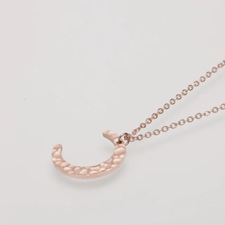 【IA4050】ステンレススチールチェーンネックレスクリエイティブムーンペンダントネックレスファッションジュエリー彼女へのギフトレディース用