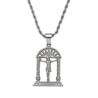 【IA3460】ヒップホップ ステンレススチール ジュエリーペンダント ネックレスジュエリー 男性用 ブリングブリング
