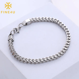 【IA3664】ファッションチャンキーヒップホップジュエリー PVDメッキ ステンレススチール メンズチェーンブレスレット