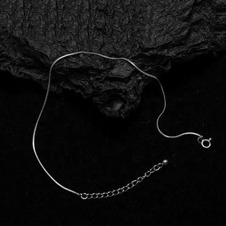 【IA0267】ファッション 0.8mm スネークアンクレット ローズゴールドメッキ ステンレススチールアンクレットブレスレット 女性用アンクルオーナメント
