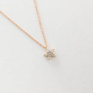 【IA4268】925スターリングシルバースターネックレス小さなスタージュエリーシンプルなスターネックレス