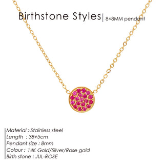【IA1163B】高品質ミニマリスト 316ステンレススチールネックレス 華奢なチェーンコイン ゴールドネックレス 女性用