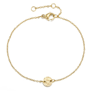 【IA1266】高品質 316L ステンレススチールジュエリー 14K ゴールドメッキ ステンレススチールブレスレット 女性用 パルセラマヨリスタ