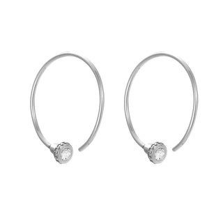 【IA1241】アレテスジュエリー ゴールドメッキ トップス ステンレススチール シンプルスタイル ビッグサークル レディースアクセサリー 大スタッドピアス