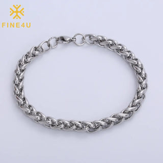 【IA3664】ファッションチャンキーヒップホップジュエリー PVDメッキ ステンレススチール メンズチェーンブレスレット