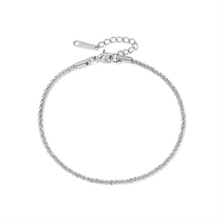 【IA1044】ドロップシッピング 14K ゴールドメッキ ステンレススチール チェーンアンクレットチェーン 足元用 ファインジュエリー アンクレット 女の子用