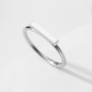 【IA1079】トレンディ ファッション 女性用 14K リアルゴールドメッキリング 316L サージカルステンレススチールリング