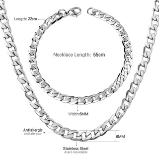 【IA3681】高品質 ヒップホップ ファッション メンズブレスレット ゴールドプレーティング ステンレススチールジュエリー リンクチェーンネックレスセット