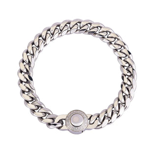 【IA3530】10mm Miami Cuban Link Chains Necklace: 18Kゴールドメッキ ヒップホップ ラッパー 男性用 316Lステンレススチール キューバンブレスレット ネックレス