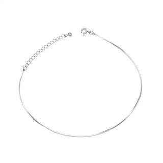 【IA0267】ファッション 0.8mm スネークアンクレット ローズゴールドメッキ ステンレススチールアンクレットブレスレット 女性用アンクルオーナメント