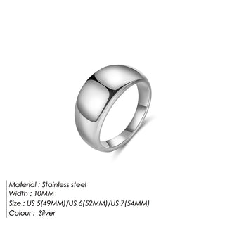 【IA1062】OEM ミニマリストジュエリー ヴィンテージエンゲージメント 18K ゴールドメッキ ファインジュエリー ステンレススチール ラグジュアリーリング 女性用
