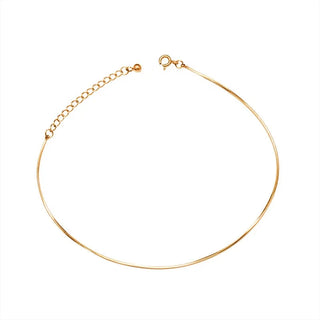 【IA0267】ファッション 0.8mm スネークアンクレット ローズゴールドメッキ ステンレススチールアンクレットブレスレット 女性用アンクルオーナメント