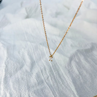 【IA1160】高品質女性用 華奢なジュエリー 長方形ジルコンペンダント ステンレススチールゴールドメッキネックレス
