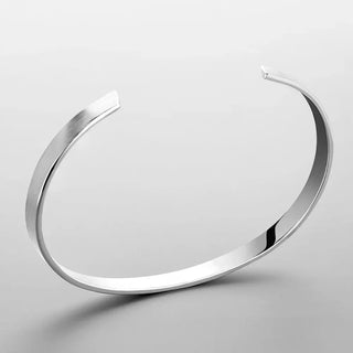 【IA1242】パーソナライズド ファッション メンズジュエリーギフト 18Kゴールド ステンレススチール カフブレスレット 男性用